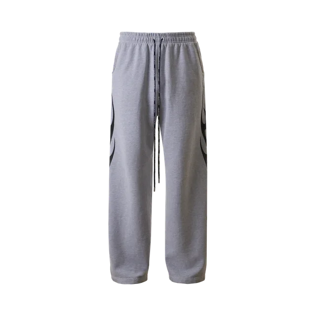 Grey Sweatpants, Grey / Black