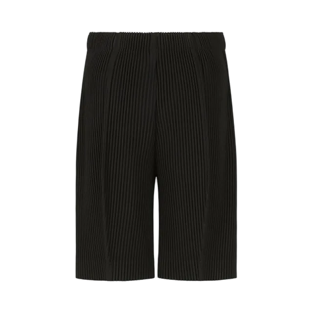 Homme Plissé Issey Miyake Shorts, Black
