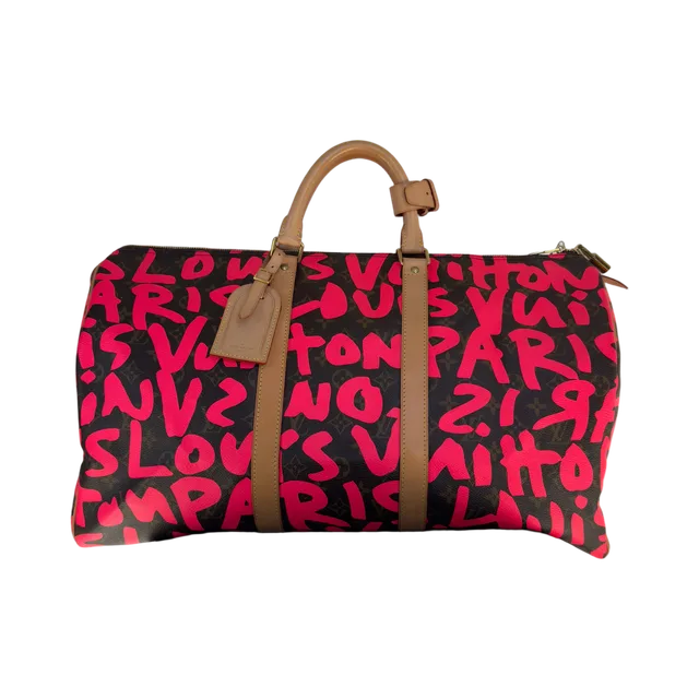 Louis Vuitton Bag, Brown / Pink / Tan