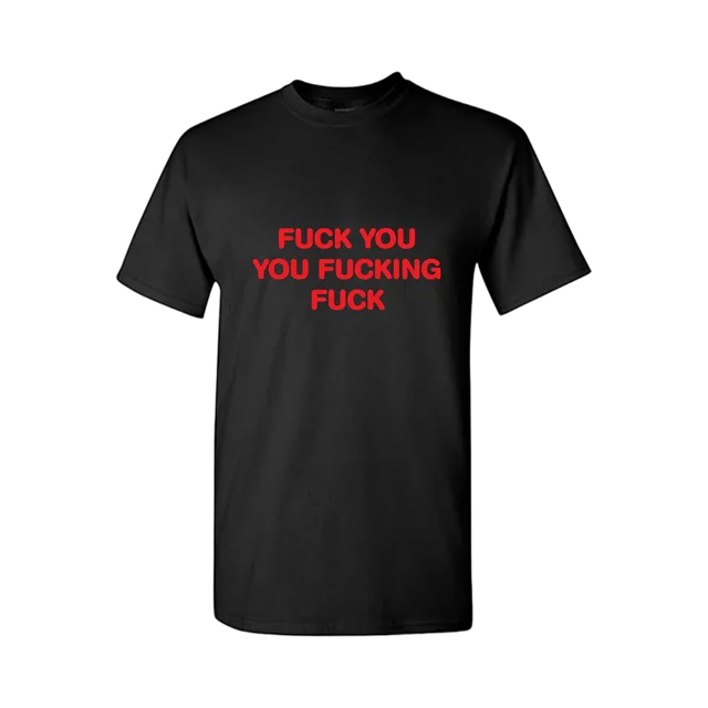 Black T-Shirt, Black / White