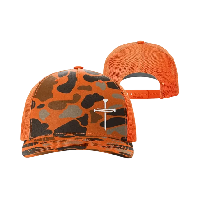 Camouflage Cap, Camouflage / White / Black / Grey