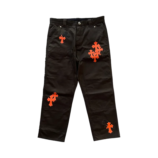 Brown And Beige Pants in Brown And Beige