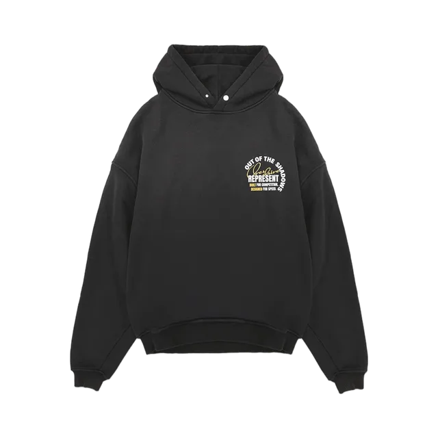 Yellow Rat Bastard Hoodie, Black / Yellow