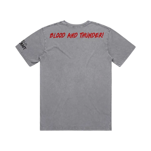 World Of Warcraft Horde Crest T-Shirt, Grey / Red