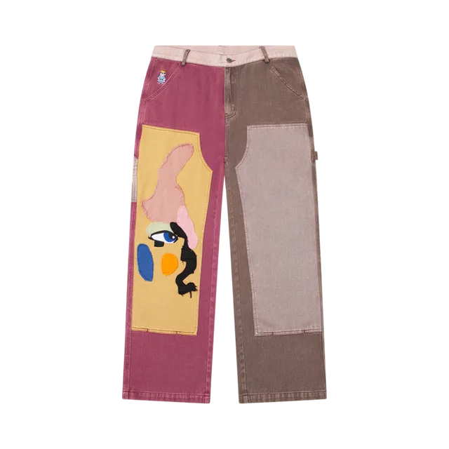Red Jeans, Red / Multicolor