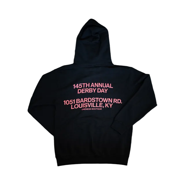Oneness Hoodie, Black / White