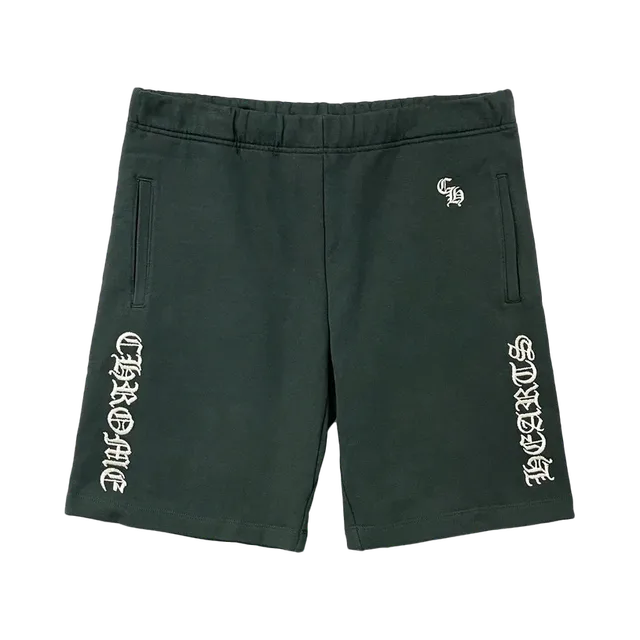 Chrome Hearts Shorts, Green / Yellow