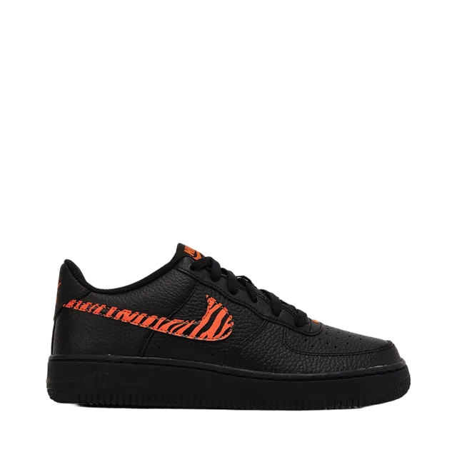 Nike Sneakers, Black And Orange