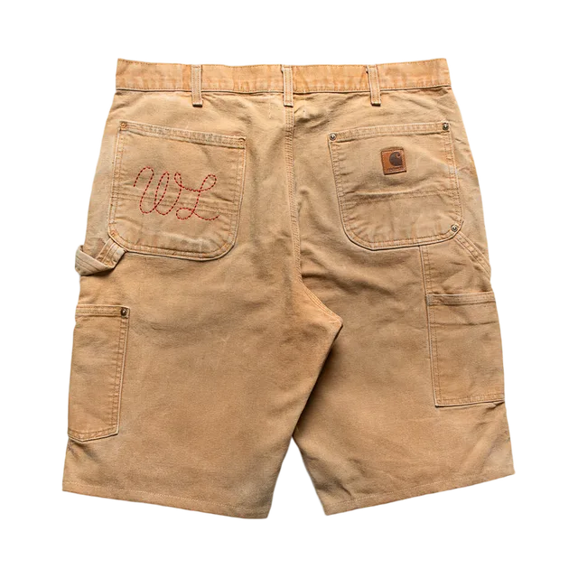 Warrenlotas Shorts, Khaki / White