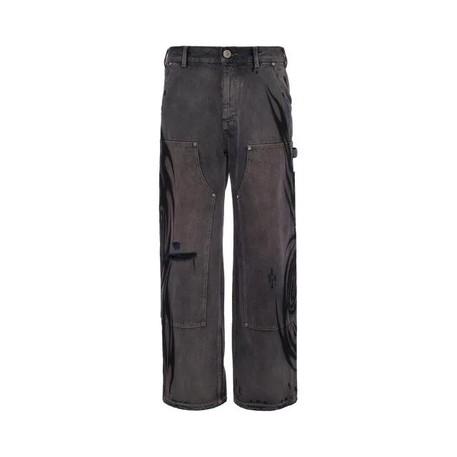 Olive Green Shorts, Olive Green / Black / White