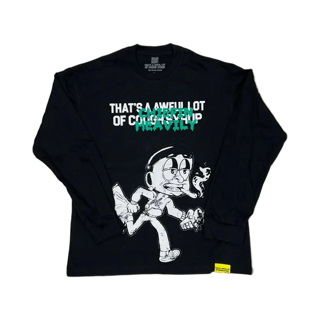 Black And White Long-Sleeve, Black And White