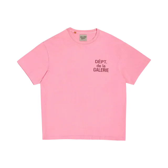 Gallery Dept. T-Shirt, Pink / Black