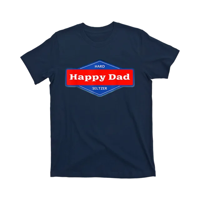 Happy Dad Tank-Top, Blue / Red / White
