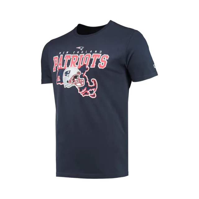 New England Patriots T-Shirt, Navy Blue / Red / White / Silver