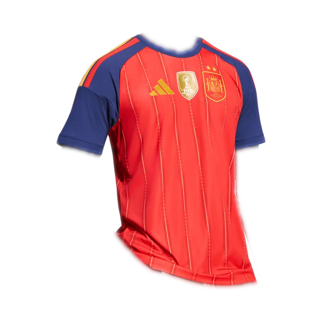 Spain National Football Team Crest Jersey, Red / Blue / Yellow