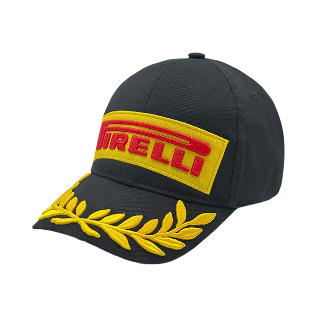 Pirelli Cap, Black / Yellow / Red