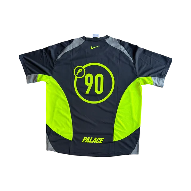 Palace Nike Total  P90 Jersey Grey, Grey / Dark Grey / Lime Green