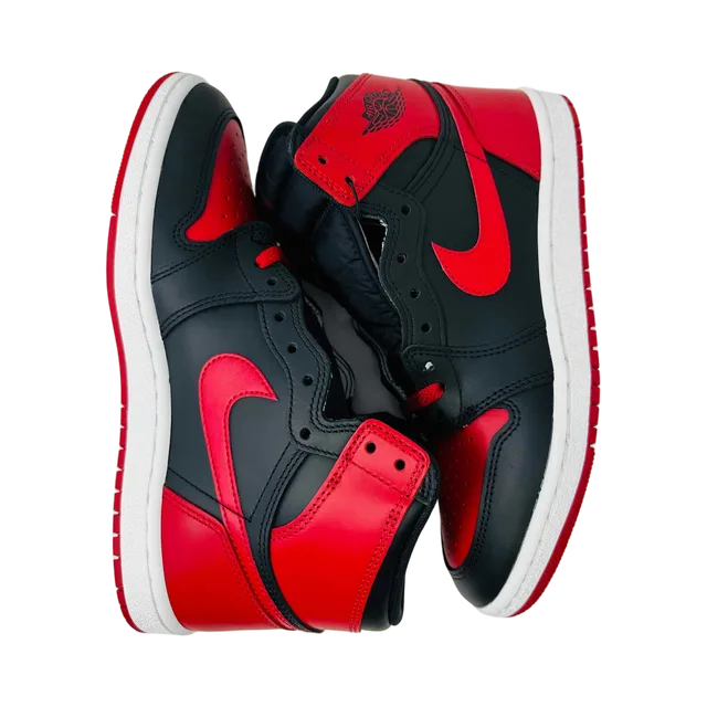 Black And Red Sneakers in Black And Red