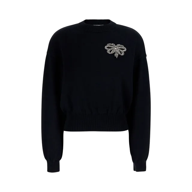 Givenchy Sweater, Black / White / Silver