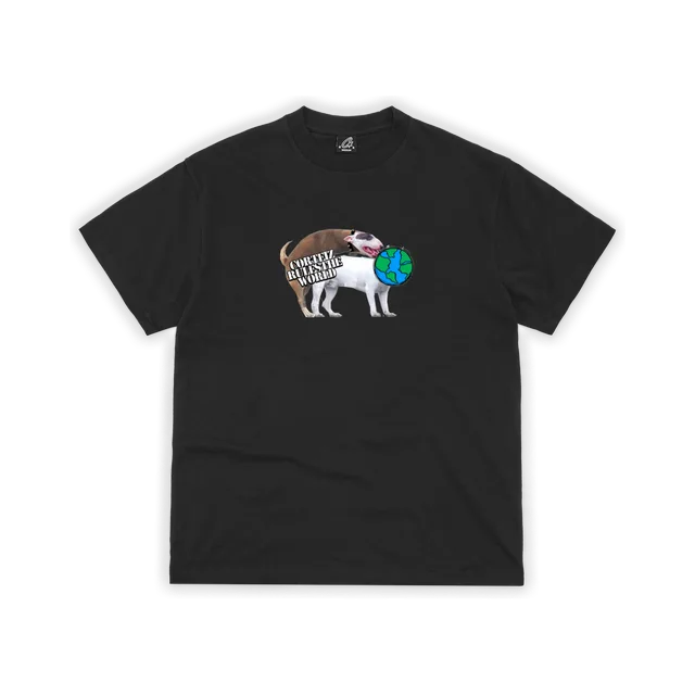 Corteiz T-Shirt, Black / White