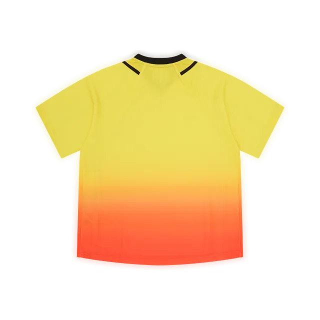Corteiz Jersey, Yellow With Blue Accents
