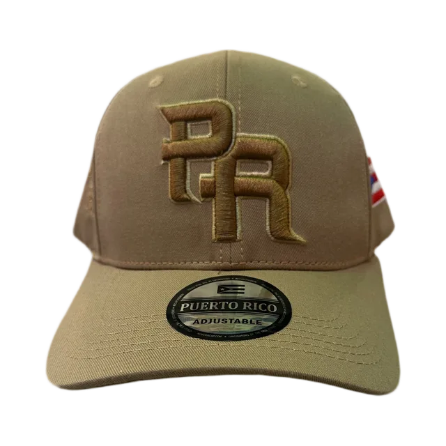 Brown Cap, Brown / Red / White / Blue