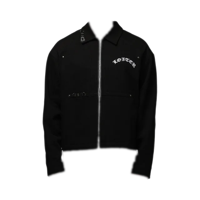 Loiter Jacket, Black / Brown
