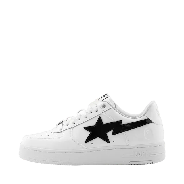 Bape Sta Sneakers, Black And White