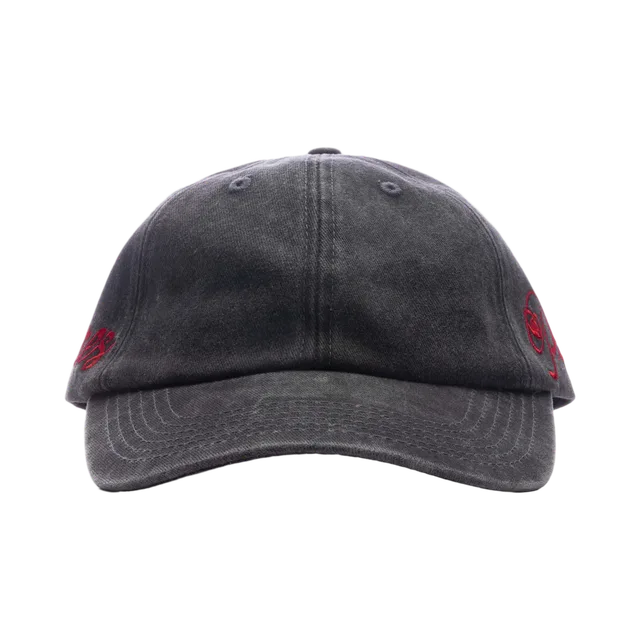 Retro Roots Headwear Cap, Black / Red / White