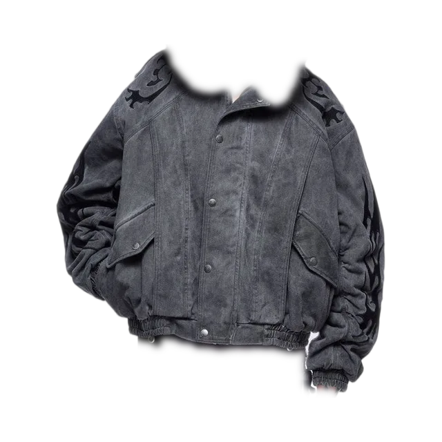 Black Jacket, Black / White / Red
