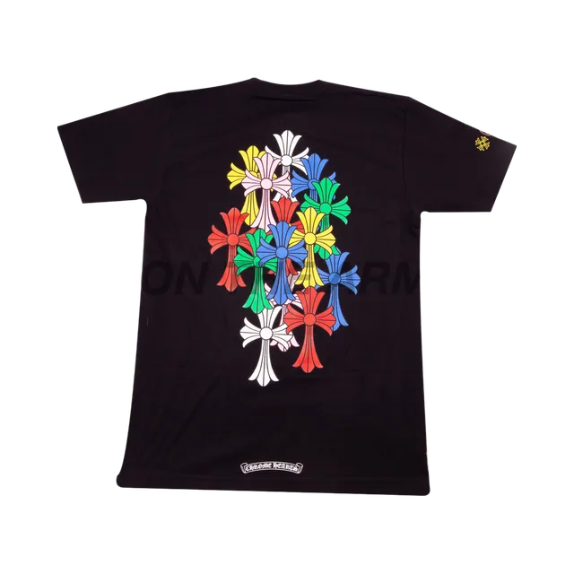 Chrome Hearts T-Shirt, Black / Multi-Color