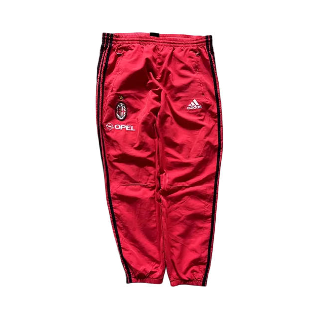 Adidas X Ac Mailand Vintage *premium* Trackpants 2002/03 | M, Red / Black / White / Gold
