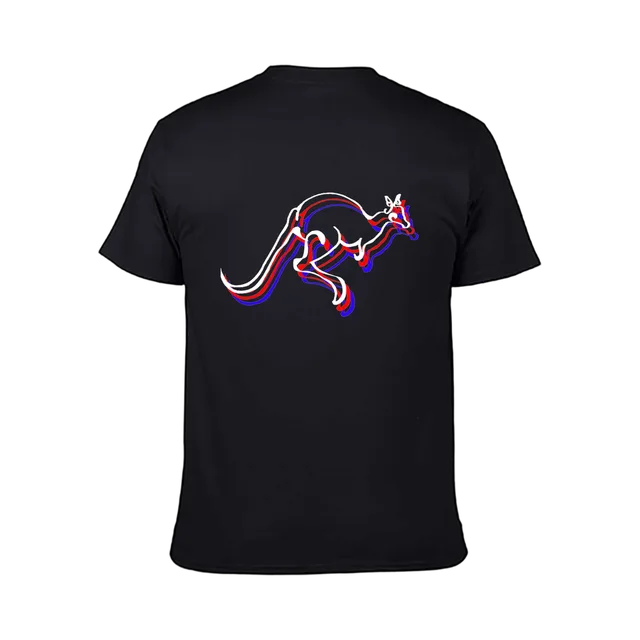 Black With White Outline T-Shirt, Black With White Outline