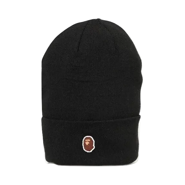 A Bathing Ape Beanie, Black / White