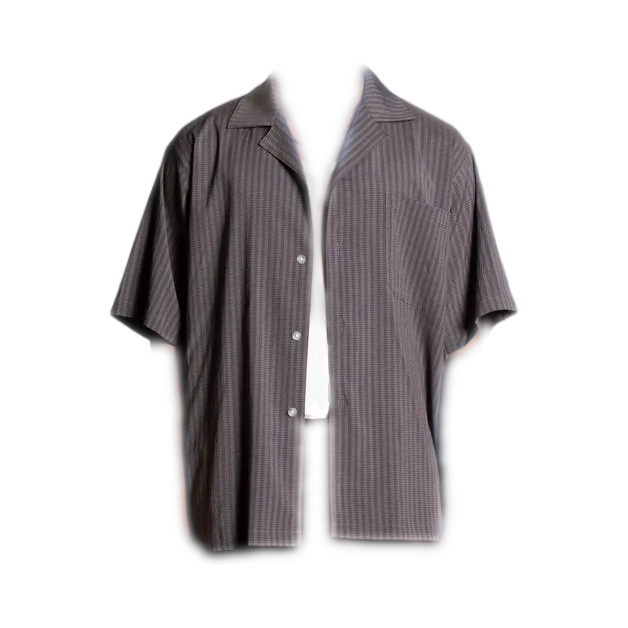 Saint Morta Shirt, Black And White