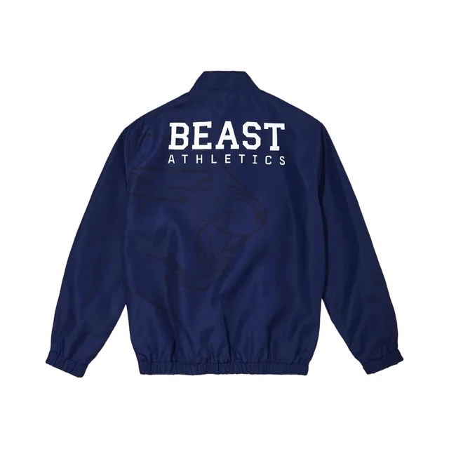 Youtube Play Button Jacket, Royal Blue And White