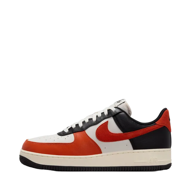 White Sneakers, White / Dark Brown / Red / Yellowed Midsole