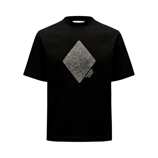 Black T-Shirt, Black / Red / White