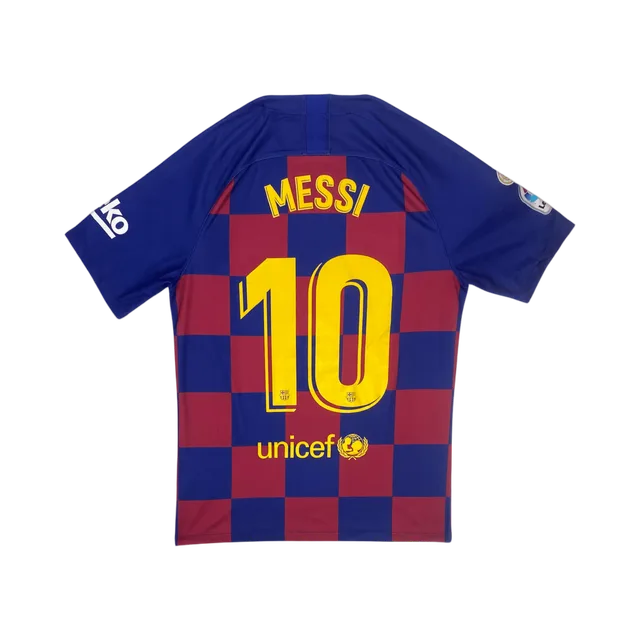 Fc Barcelona 2019-20 Home Messi #10 Shirt M, Blue / Red / Yellow