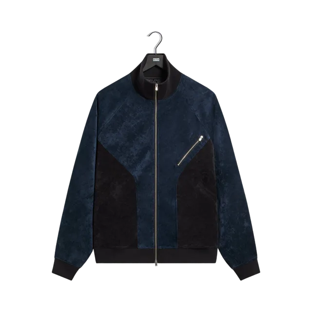 Valentino Jacket, Navy / Brown / Cream