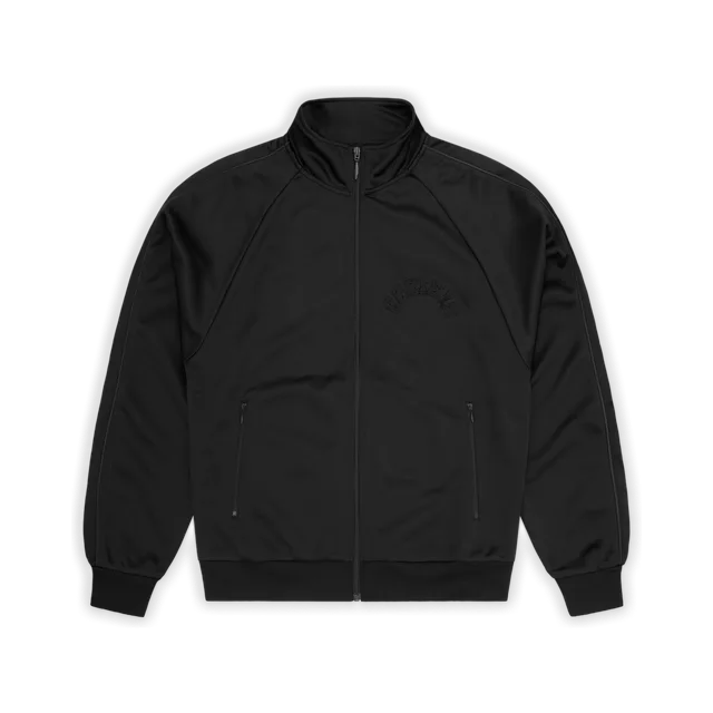 Ludwig Jacket, Black And White With Blue Accent