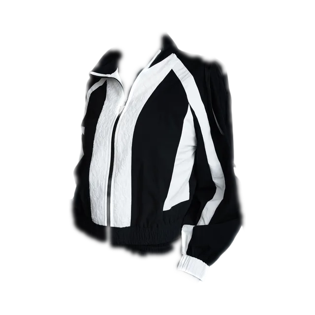 Black And White Jacket, Black And White
