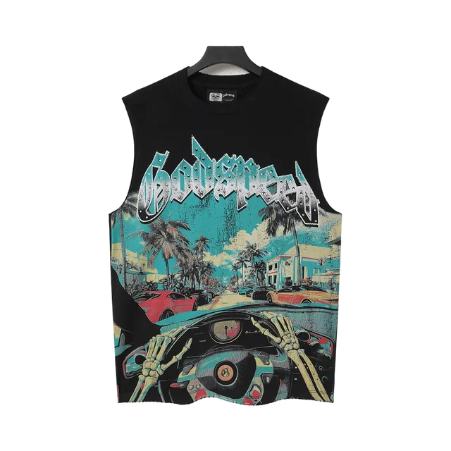 Black T-Shirt, Black / Pink / White