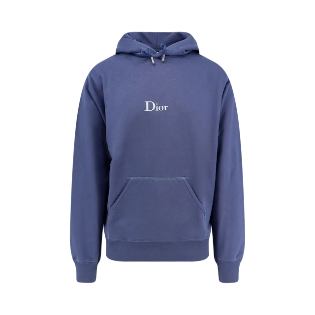 Dior Hoodie, Royal Blue / White