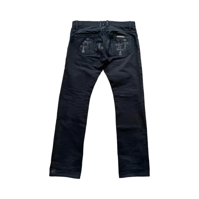 Chrome Hearts Jeans, Black / Multi-Color