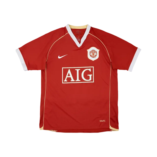 Manchester United 2006/07 (Home), Red / White