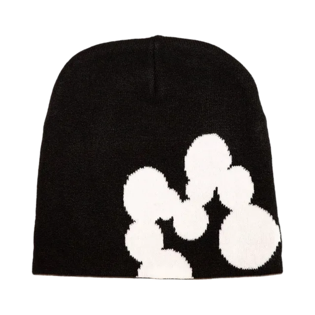Momotoys Hat, White And Black