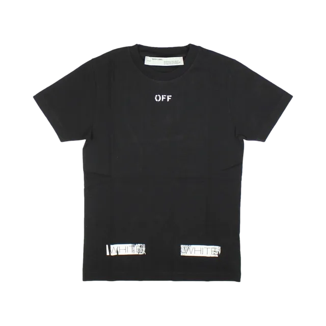 Off-White T-Shirt, White / Black