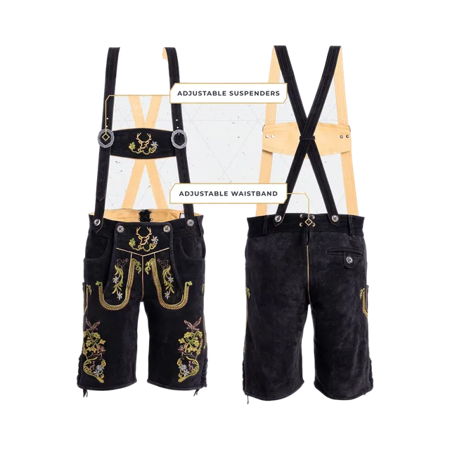Black And Tan Shorts, Black And Tan