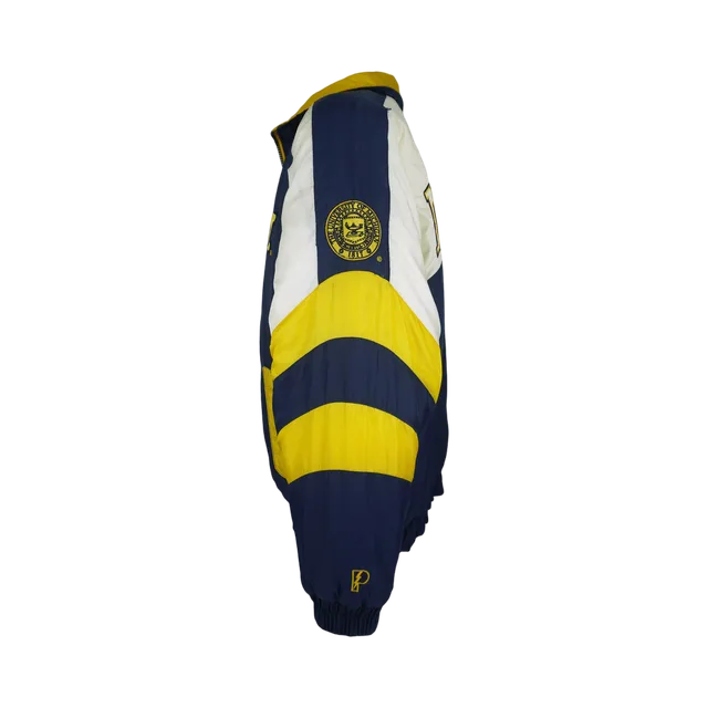 Navy Jacket, Navy / Yellow / White
